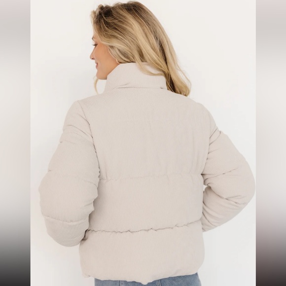 NWT Vero Moda Corduroy Puffer Jacket - Picture 2 of 6